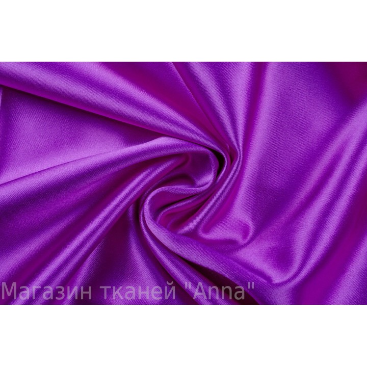 Плотный атлас Armani неонового пурпурного цвета