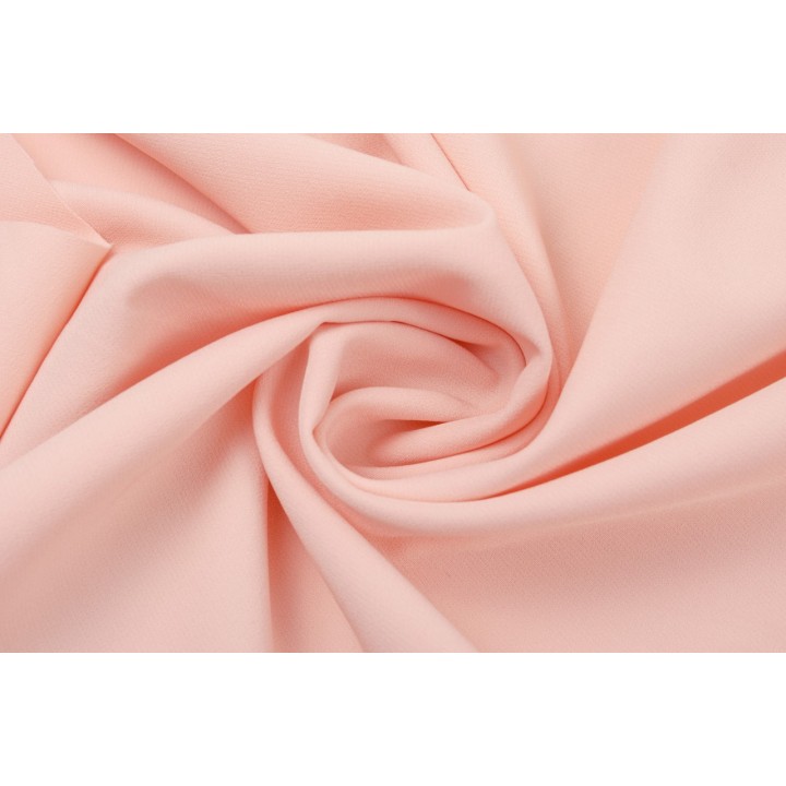 Светло-розовый габардин для платья