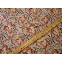 Рубашечно-плательный хлопок с необычным принтом из ракушек