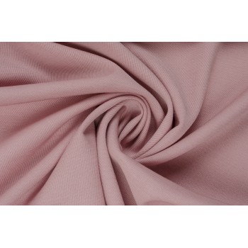 Светло-розовая костюмная ткань на основе вискозы