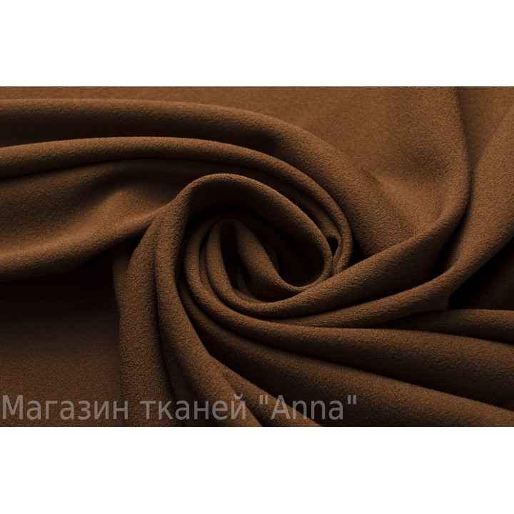 Светло-коричневая шерсть с эластаном для классического костюма
