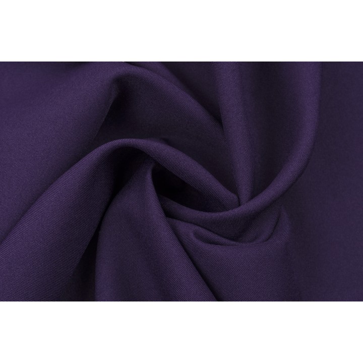 Габардин фиолетового цвета для платья или костюма.