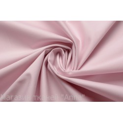 Гладкий плотный хлопок для платья в свело розовом цвете