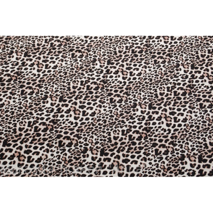 Классический принт под Леопарда - не крупный, ткань - плотный хлопок-стрейч