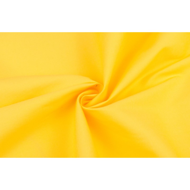 Ярко-желтый коттон для платья или костюма