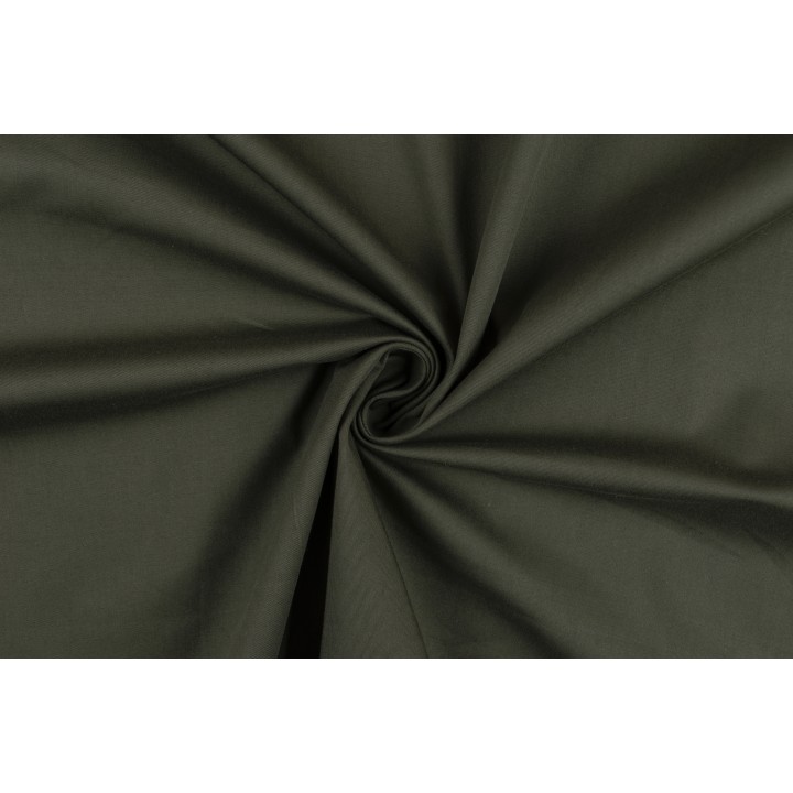 Темно-зеленый (оливковый) коттон для рубашки или платья