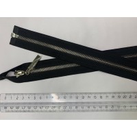 Черная молния с одним замком