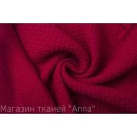 Мягкий малиновый флис для легкого пальто или кардигана