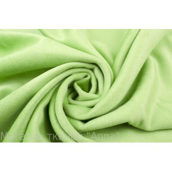 Пальтовый кашемир ярко-зеленого цвета