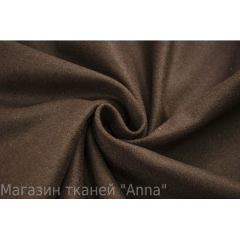 Тонкая темно-коричневыя шерсть для демисезонного пальто