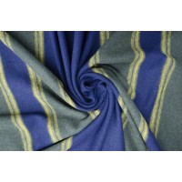 Тонкая ткань для пальто или кардигана в сине-зеленом цвете