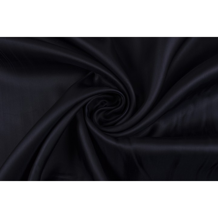 Классическая подкладочная ткань - цвета темная ночь