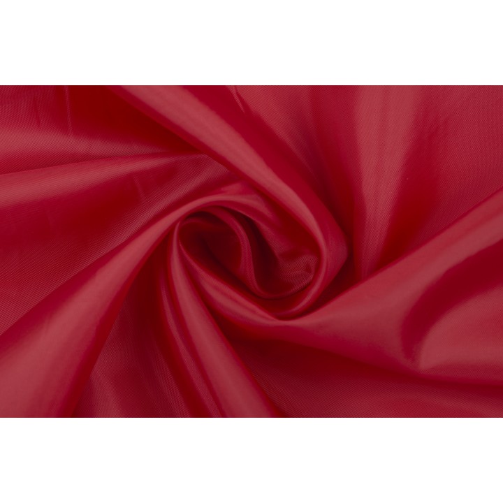 Тонкая красная подкладка для платья или юбки - 100% п/э