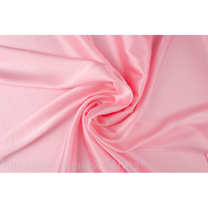 Розовый атласный шелк для одежды и нижнего белья