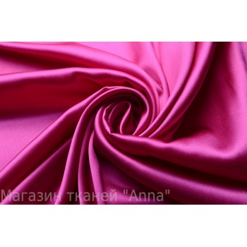 Шелковый атлас - Оттенок яркого розового (фуксия)