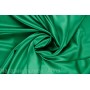 Зеленый (изумрудный) атласный шелк с эластаном