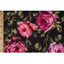 Матовый шелк-стрейч с крупными розами
