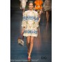 Натуральный шелк - коллекция Dolce&Gabbana сакура