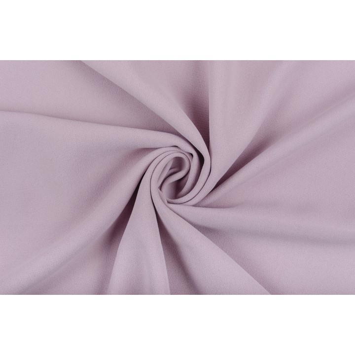 Лиловая мягкая ткань-креп для платья и юбки