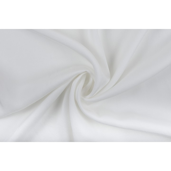 Белый костюмно-плательный штапель