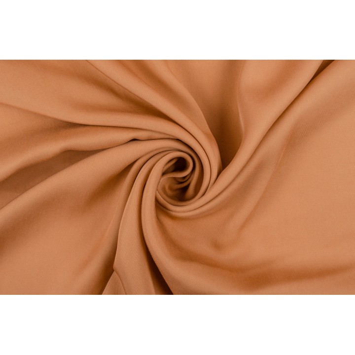 Бежего-коричневый штапель для платья или костюма