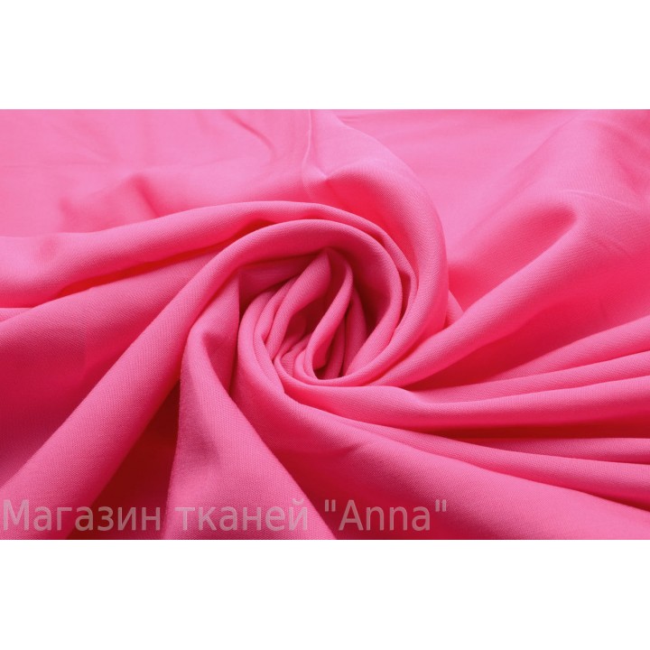 Розовый штапель для летнего платья