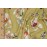 Штапель с рельефной поверхностью с оливковым фоном и цветами по всему полотну