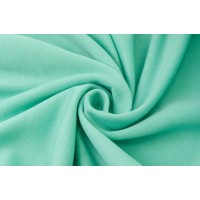 Мягкий хлопковый трикотаж приятного мятного оттенка