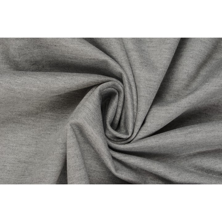 Серый меланж - трикотажный джерси для одежды